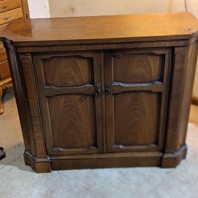 Two-Door Walnut Sideboard