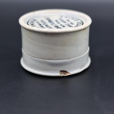 1700s J.B. Thorn Porcelain Pot w/ Lid