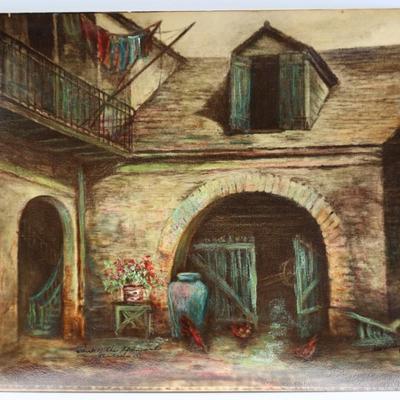 SIGNED Swinney New Orleans Art