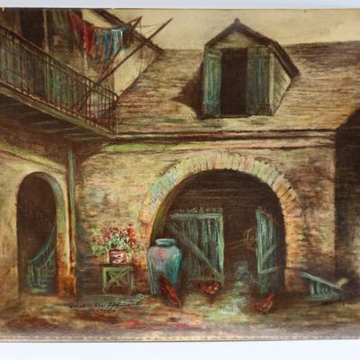 SIGNED Swinney New Orleans Art