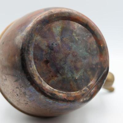 Antique Copper & Brass Tea Kettle