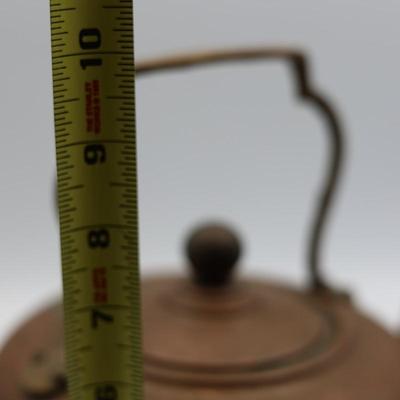 Antique Copper & Brass Tea Kettle