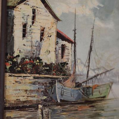 Two SIGNED & Framed Beautiful Oil Paintings (2)