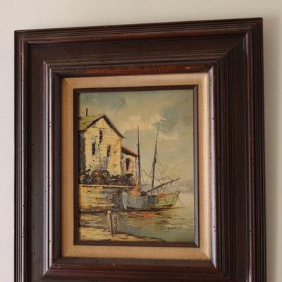 Two SIGNED & Framed Beautiful Oil Paintings (2)