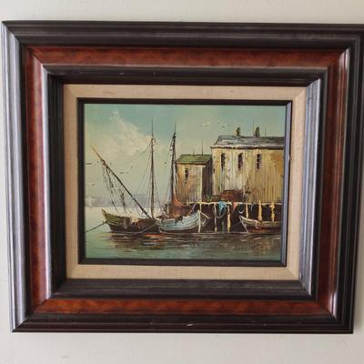 Two SIGNED & Framed Beautiful Oil Paintings (2)