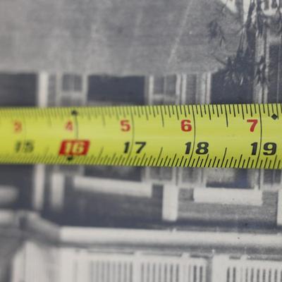 16" x 20" Black & White Poster of an Old Photograph