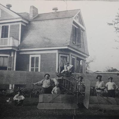 16" x 20" Black & White Poster of an Old Photograph