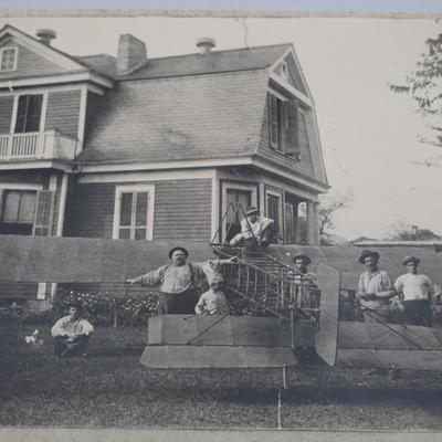 16" x 20" Black & White Poster of an Old Photograph