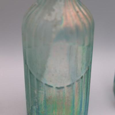 Variety of Antique Glass Bottles