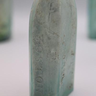 Variety of Antique Glass Bottles