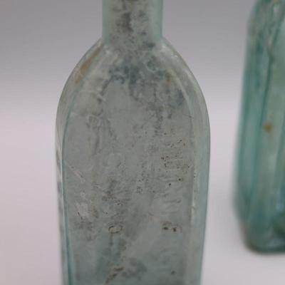Variety of Antique Glass Bottles