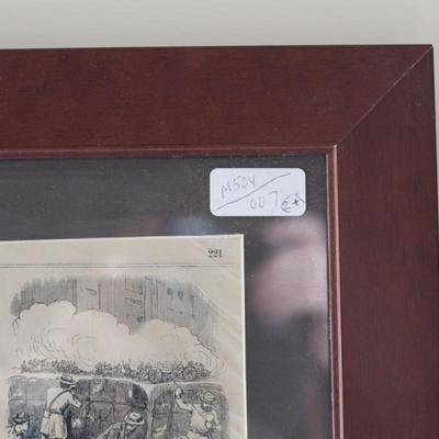 From 1874, New Orleans. The "Battle of Canal Street"