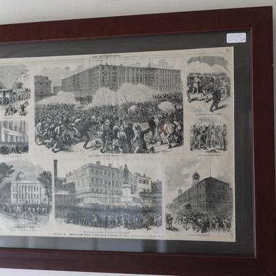 From 1874, New Orleans. The "Battle of Canal Street"