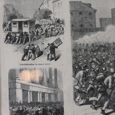 From 1874, New Orleans. The "Battle of Canal Street"