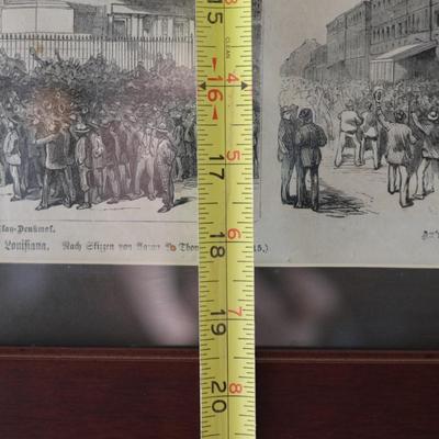 From 1874, New Orleans. The "Battle of Canal Street"