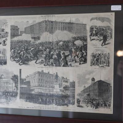 From 1874, New Orleans. The "Battle of Canal Street"