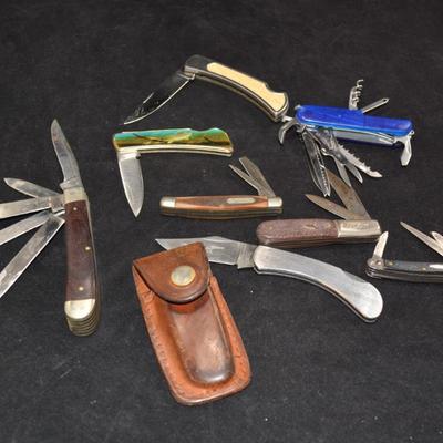Lot of Vintage Pocket Knives