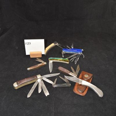 Lot of Vintage Pocket Knives