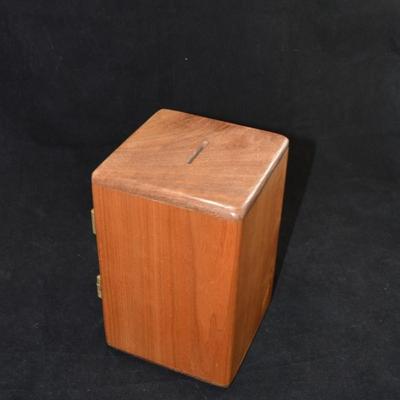 Vintage PO Box Coin Bank 8x5x5