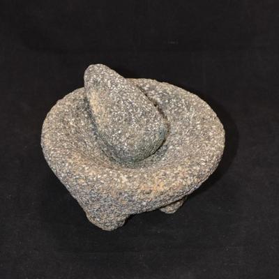 Volcanic Basalt Molcajete 7x4.5