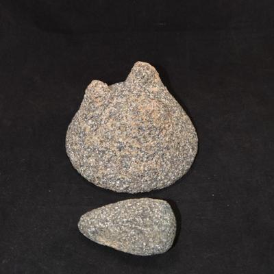 Volcanic Basalt Molcajete 7x4.5