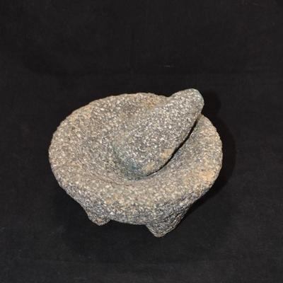 Volcanic Basalt Molcajete 7x4.5