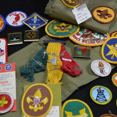Lot of Vintage Boy Scout Memorabilia