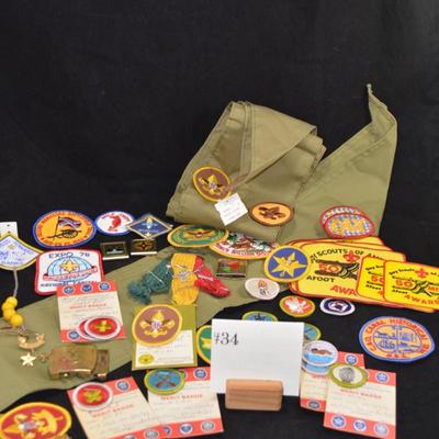 Lot of Vintage Boy Scout Memorabilia