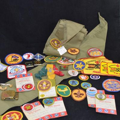 Lot of Vintage Boy Scout Memorabilia