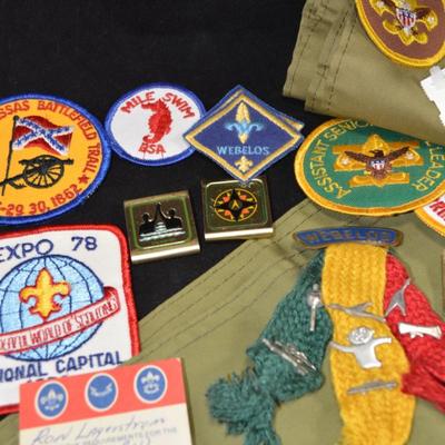 Lot of Vintage Boy Scout Memorabilia