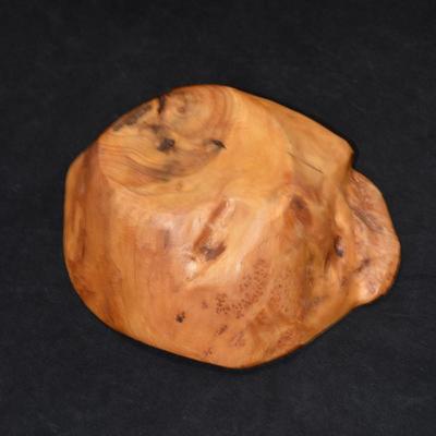 Organic Wooden Bowl 8.5â€x3â€
