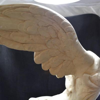 Vintage AMR Studios â€œNike of Samothraceâ€ Winged Victory Plaster Reproduction