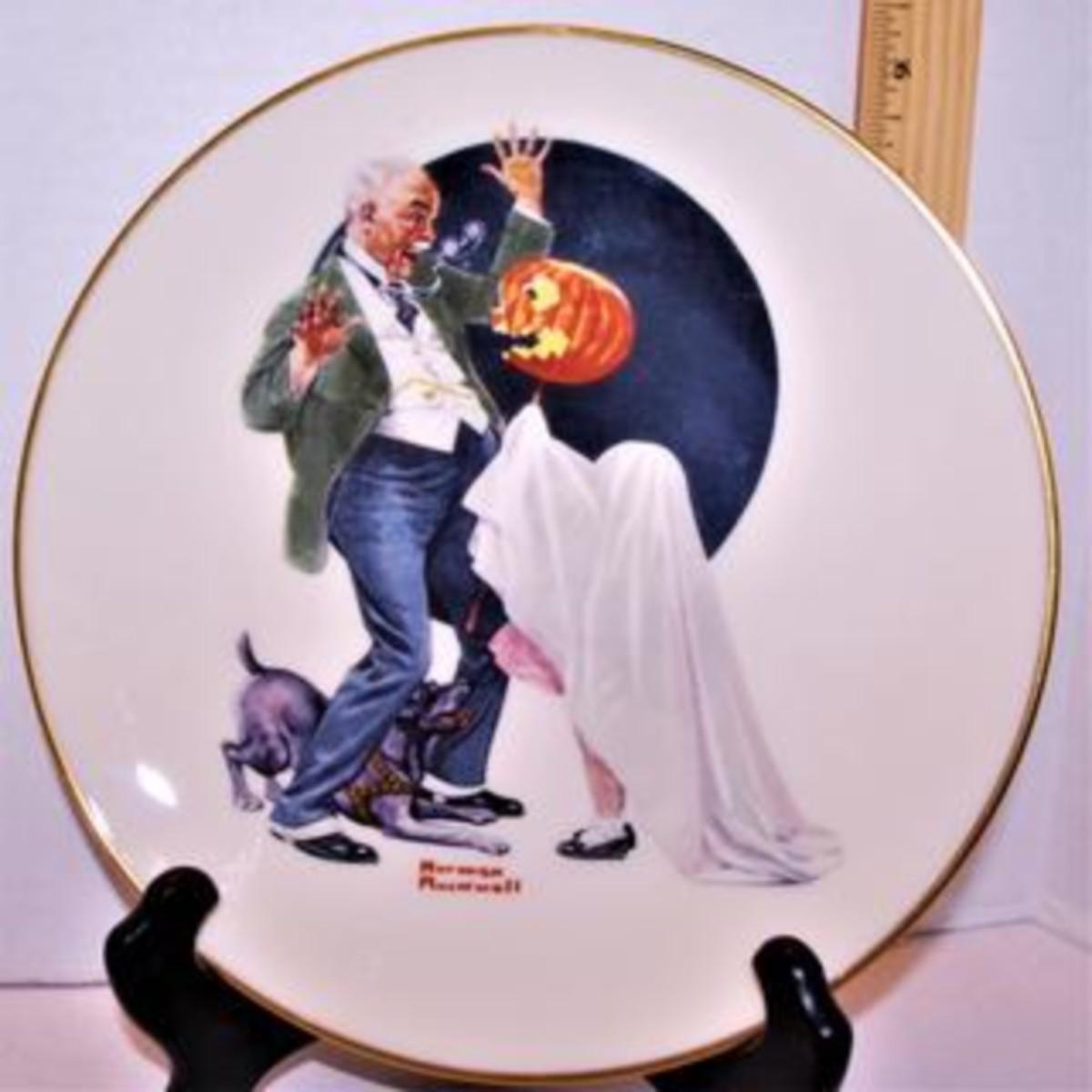 "Trick or Treat" Norman Rockwell