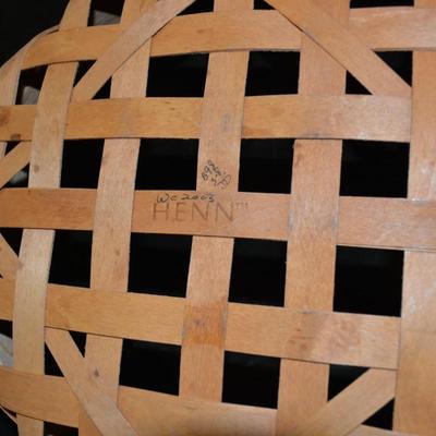 Lot of Assorted LONGABERGER Baskets + One Henn