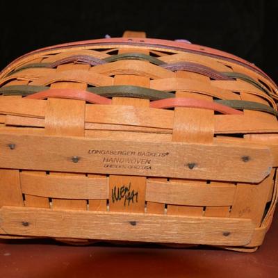 Lot of Assorted LONGABERGER Baskets + One Henn