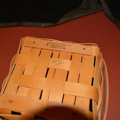 Lot of Assorted LONGABERGER Baskets + One Henn