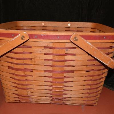 Lot of Assorted LONGABERGER Baskets + One Henn