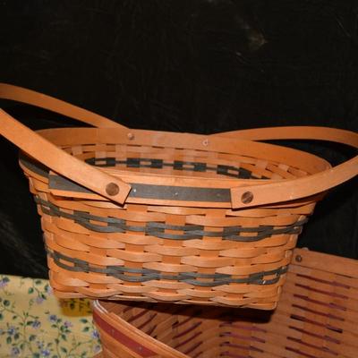 Lot of Assorted LONGABERGER Baskets + One Henn