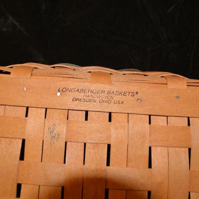 Lot of Assorted LONGABERGER Baskets + One Henn