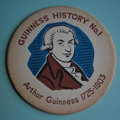 GUINNESS HISTORY No.1 Beer Coaster