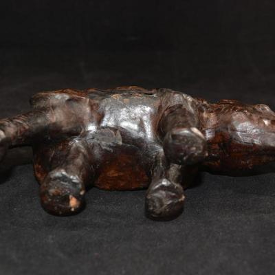 Small Leather Rhinoceros 8x5
