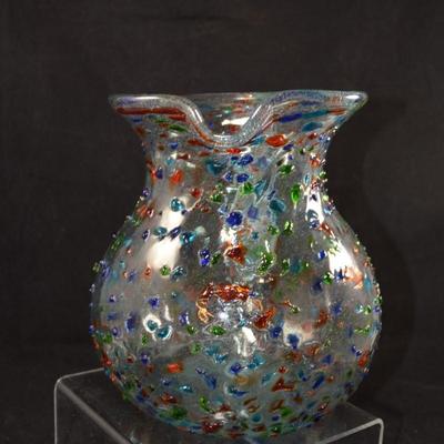 Pebbled Mexican Margarita Pitcher 8â€ Tall