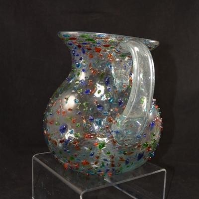 Pebbled Mexican Margarita Pitcher 8â€ Tall