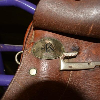 MFGK Co. English Saddle, Made in England