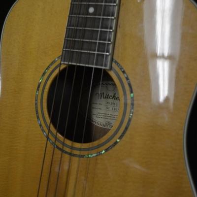 MITCHELL MDJ-10 Junior Dreadnought Â¾ Acoustic Guitar w/ Gig Bag