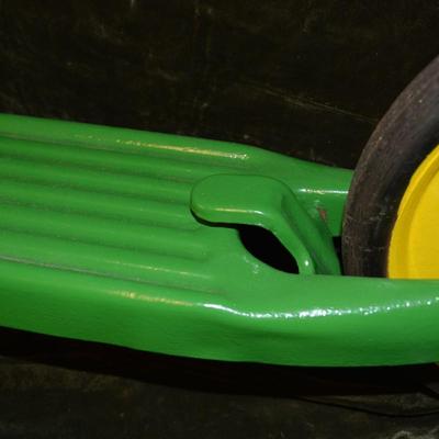 Working Vintage Steel Scooter w/ Brake & Stand 38â€x33â€x5â€