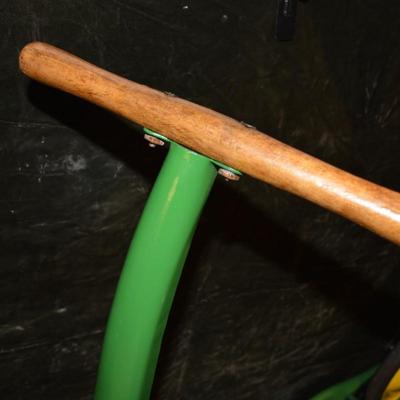 Working Vintage Steel Scooter w/ Brake & Stand 38â€x33â€x5â€