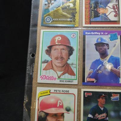 Lot of MLB Hall of Famers Baseball Cards
