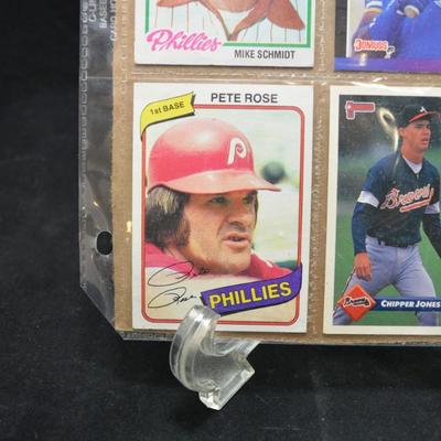 Lot of MLB Hall of Famers Baseball Cards