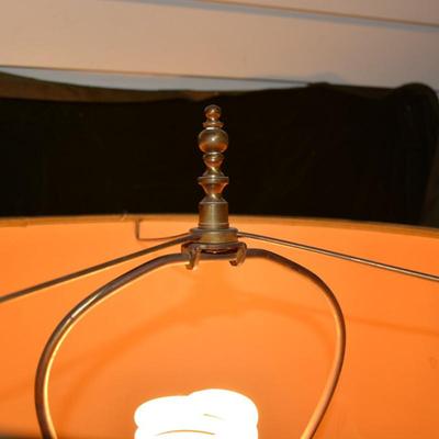 Matching Vintage Brass STIFFEL 3-Way End Table Lamps 30â€x16â€